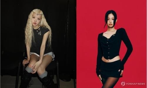 블랙핑크 로제(좌)와 제니(우) (출처=연합뉴스)