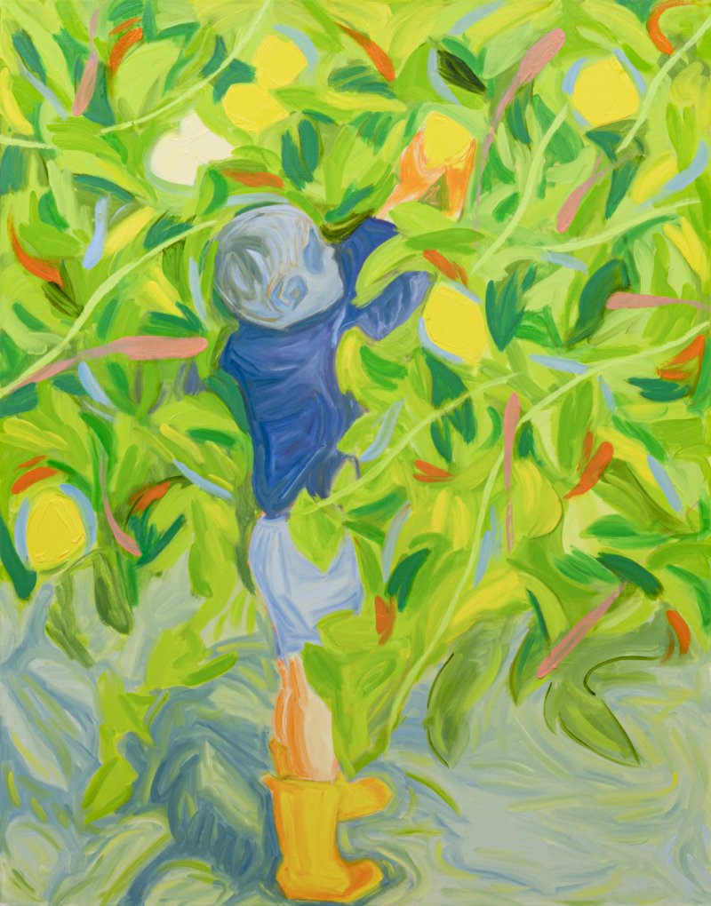 함미나_레몬 숲, 2024, 캔버스에 유채, 116.8 x 91cm *재판매 및 DB 금지