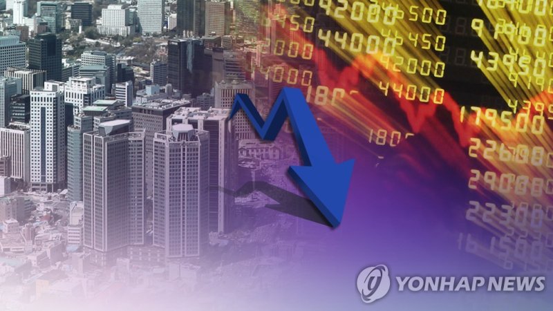 경기지표 하강에…4분기 기업 실적 전망도 낮아져(CG) (출처=연합뉴스)