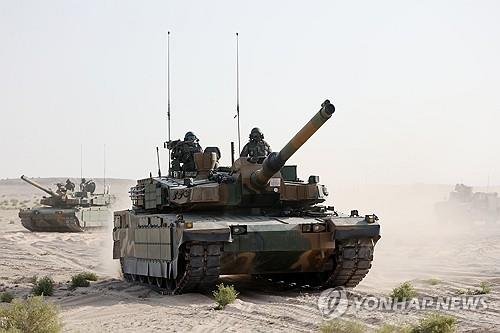 육군 기계화부대, UAE 현지 연합훈련 성공리에 종료 (출처=연합뉴스)