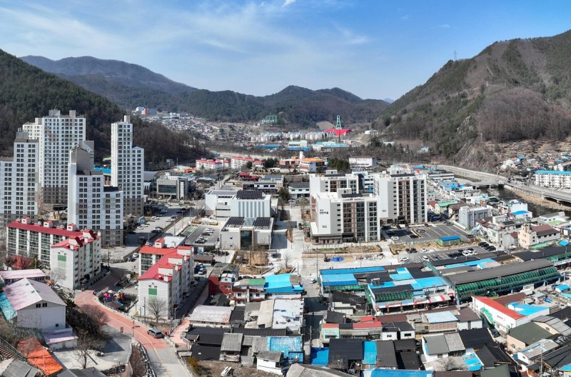 태백 장성동 일대 전경 (출처=연합뉴스)