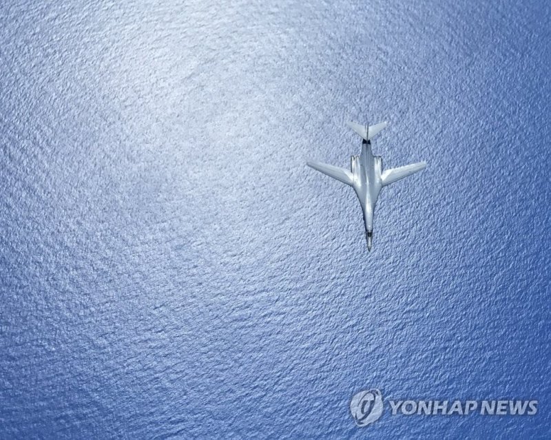 美 공군 B-1B 랜서 전략폭격기 (출처=연합뉴스)