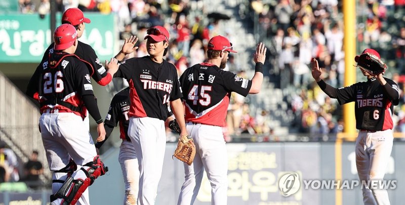 6-2 승리 거두는 KIA 타이거즈 (출처=연합뉴스)