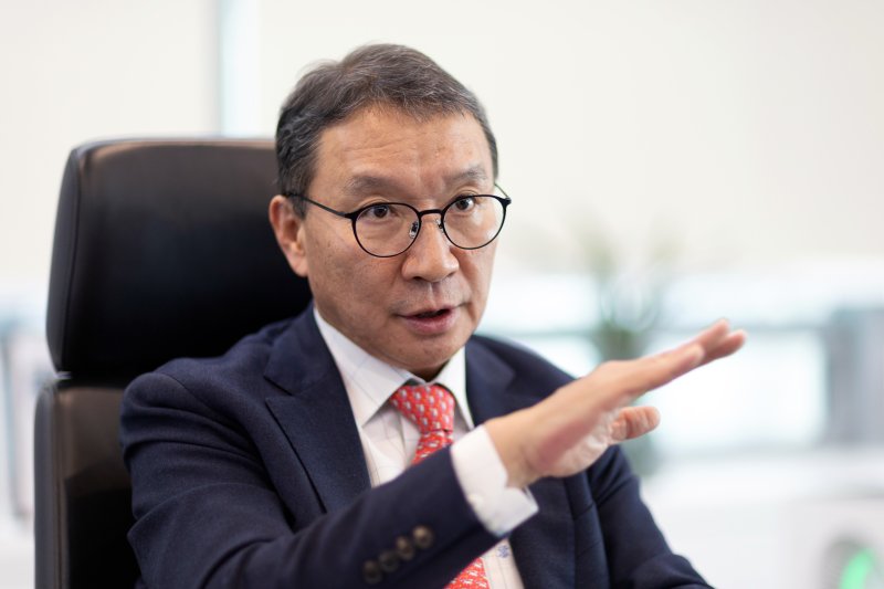 김학수 넥스트레이드 대표가 17일 서울 여의도 넥스트레이드에서 뉴스1과 인터뷰하고 있다. ⓒ News1 이승배 기자