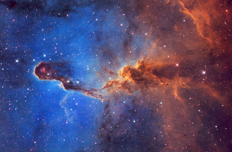 제33회 천체사진공모전 최우수상 수상작으로 선정된 이상희 씨의 '봄날의 산책'. (사진=천문연 제공) *재판매 및 DB 금지