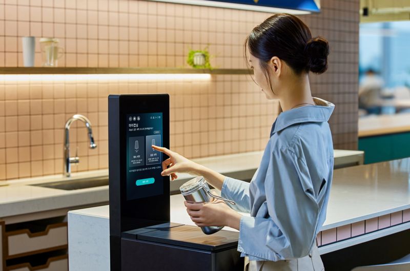 LG전자 '텀블러 세척기' 마이컵. LG전자 제공