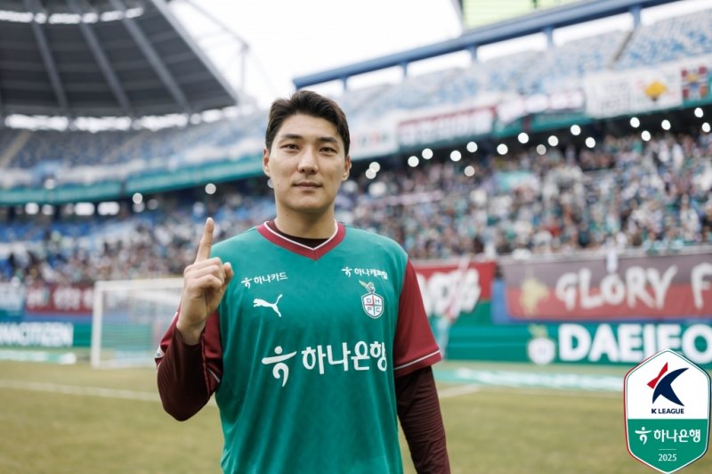 [서울=뉴시스]K리그1 대전 골잡이 주민규. (사진=한국프로축구연맹 제공)