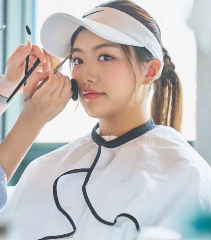 '이동국 딸' 이재아, 테니스 은퇴→골프 여신 되겠네