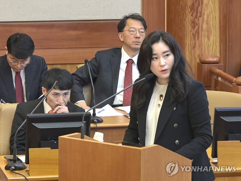 윤 대통령측 대리인단 김계리 변호사 피청구인 변론 (출처=연합뉴스)