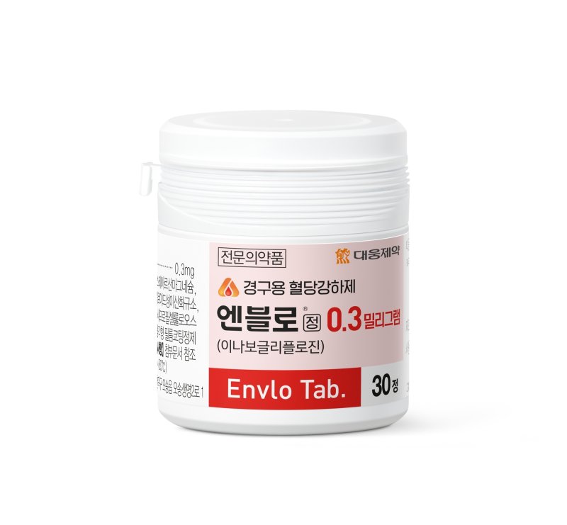 대웅제약이 개발한 SGLT-2 억제제 계열 당뇨신약 '엔블로'(성분명 이나보글리플로진).(대웅제약 제공)/뉴스1