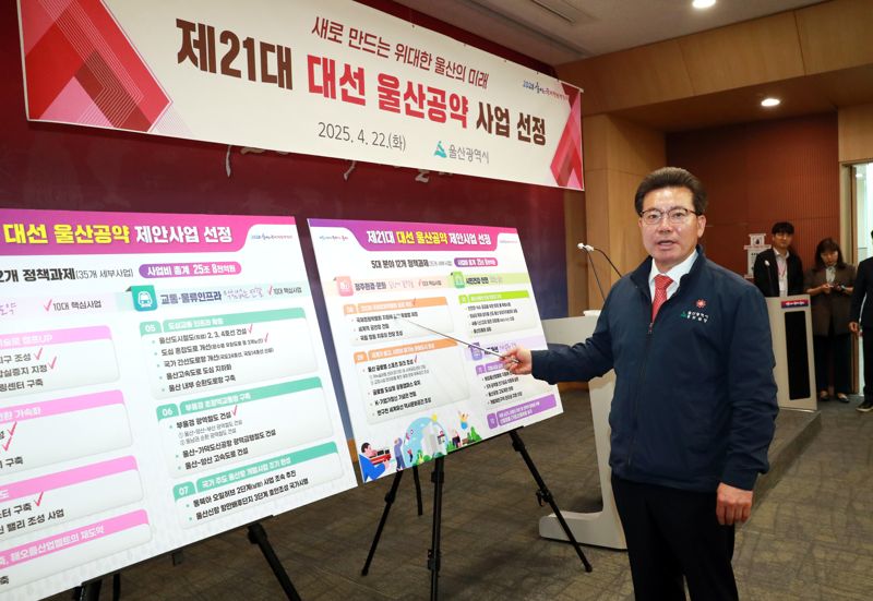 울산 구치소 이전 등 울산시 제21대 대선 공약 제안사업 발표