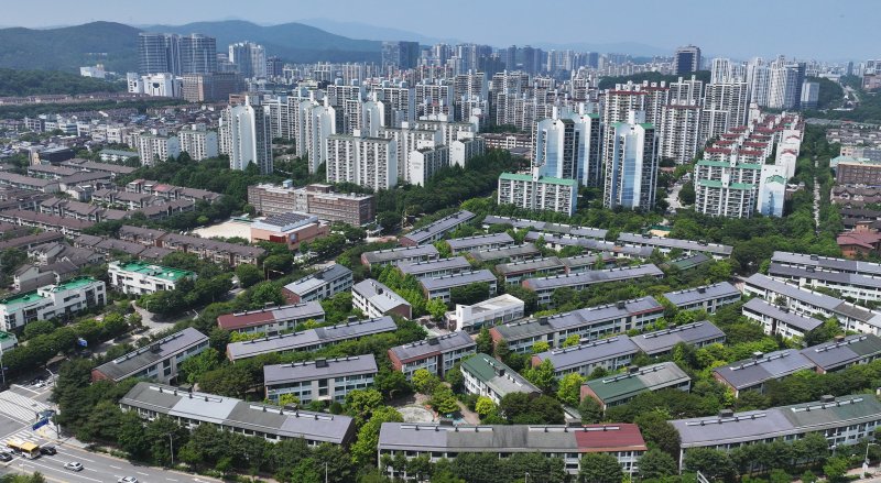 경기 성남 분당구 일대 아파트 단지 모습 연합뉴스