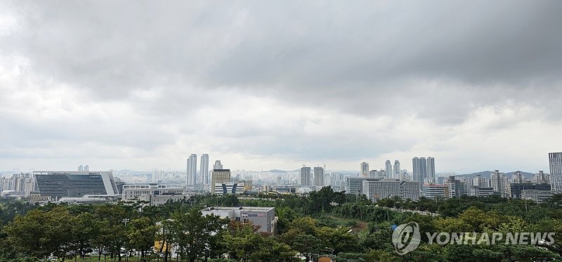 울산 흐린 하늘 (출처=연합뉴스)