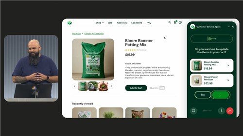 '구글 클라우드 넥스트 2025'에서 시연된 AI 에이전트 기능 (출처=연합뉴스)