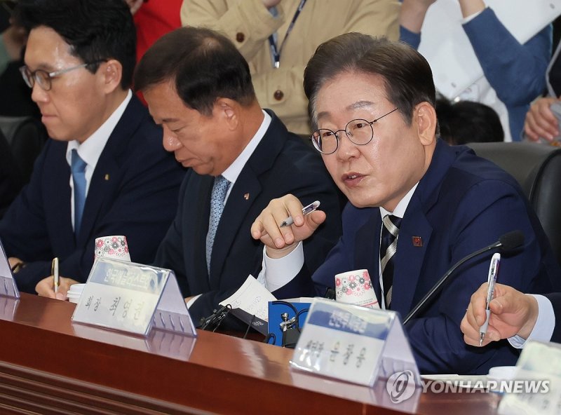 발언하는 이재명 후보 (출처=연합뉴스)