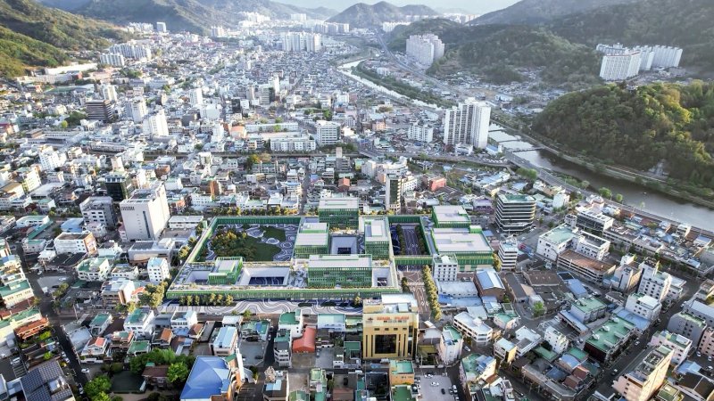전남 순천시청 신청사 조감도.(순천시 제공. 재판매 및 DB 금지)