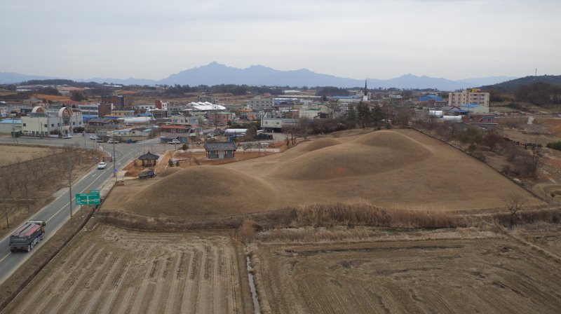 전라남도 영암군 '내동리 쌍무덤'. 국가유산청 제공