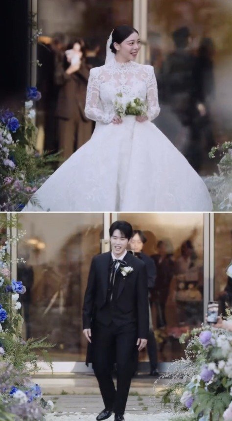 에일리♥최시훈 결혼하던 날…한편의 영화 "행복하게 살게요"