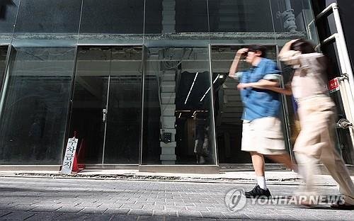 서울시내 한 상가 건물 (출처=연합뉴스)