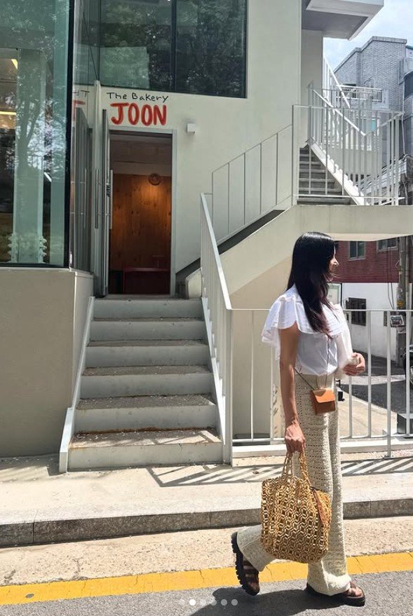 '장동건♥' 고소영, 우아한 미모…"봄봄봄"