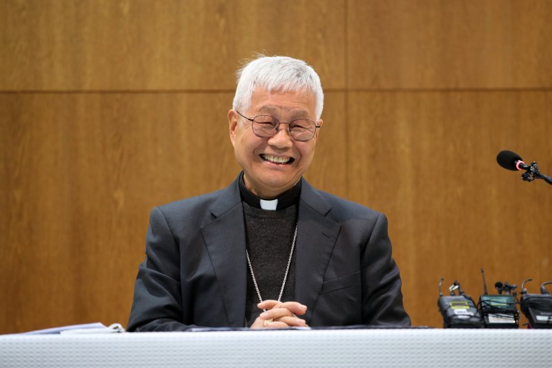 유흥식 추기경(교황청 성직자부 장관). ⓒ News1 이승배 기자