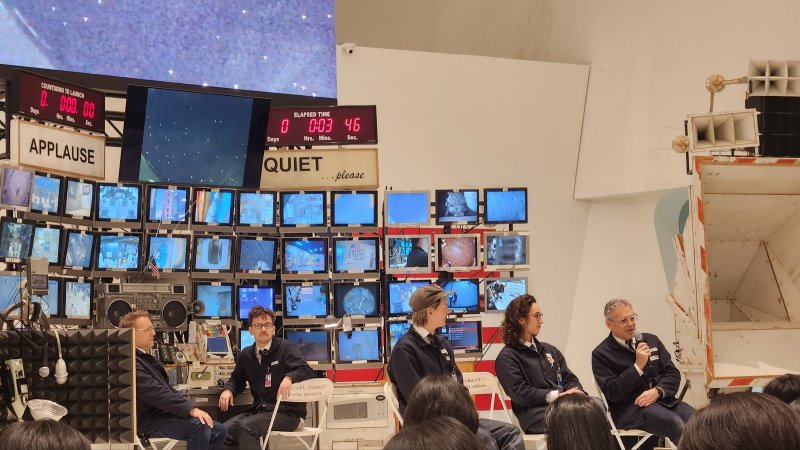 [사진=박현주 미술전문기자] 24일 DDP 전시1관에서 현대카드 컬처프로젝트 29'로 마련된 톰삭스 한국 첫 개인전 간담회가 열렸다. 2025.04.24. hyun@newsis.com *재판매 및 DB 금지