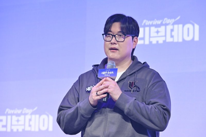 '세븐나이츠 리버스' 소개하는 넷마블넥서스 김정기 개발 총괄 (출처=연합뉴스)