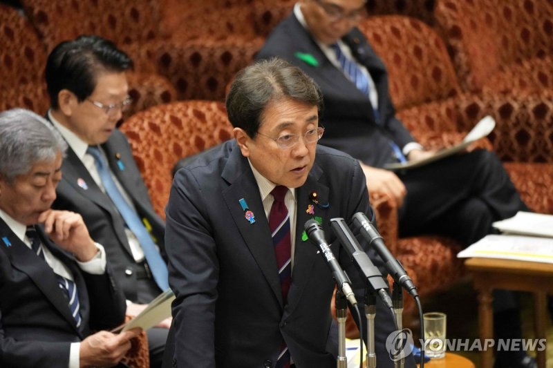 아카자와 료세이 일본 경제재생상 (출처=연합뉴스)