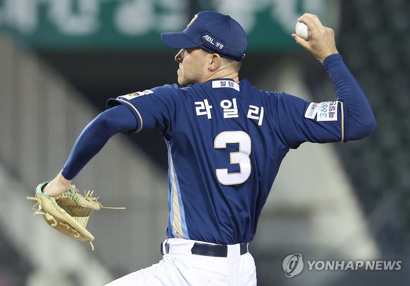 무실점 이어가는 NC 라일리 (출처=연합뉴스)