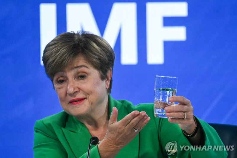 게오르기에바 IMF 총재 (출처=연합뉴스)