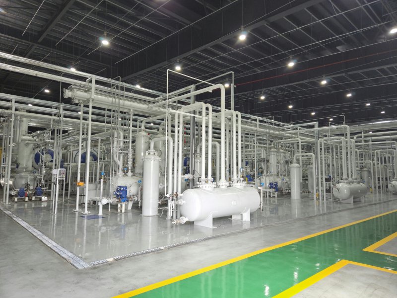 엘디카본 당진공장의 1차 열분해 공정 시설/2025.4.24 ⓒ뉴스1 이정후 기자