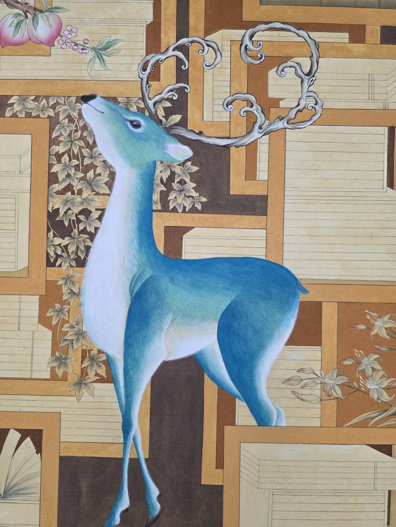 조명진 개인전 '꽃길' 전시작