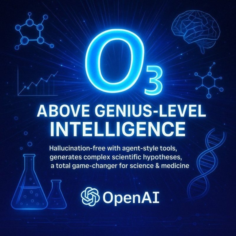 오픈AI o3 이미지(샘 올트먼 오픈AI CEO X 갈무리)