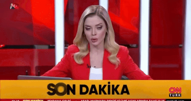 생방송 중 지진나자 "엄마에 연락 좀"..지진에도 침착하게 방송 이어간 CNN앵커 [영상]