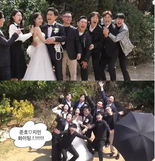 '♥김지민' 김준호, 훈훈한 비주얼로 웨딩 촬영 "5㎏ 빼"