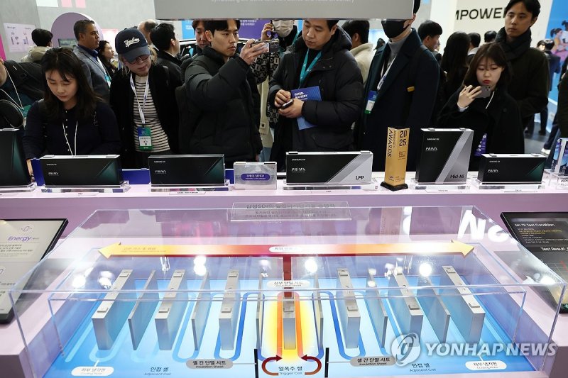 인터배터리 삼성SDI 부스 (출처=연합뉴스)