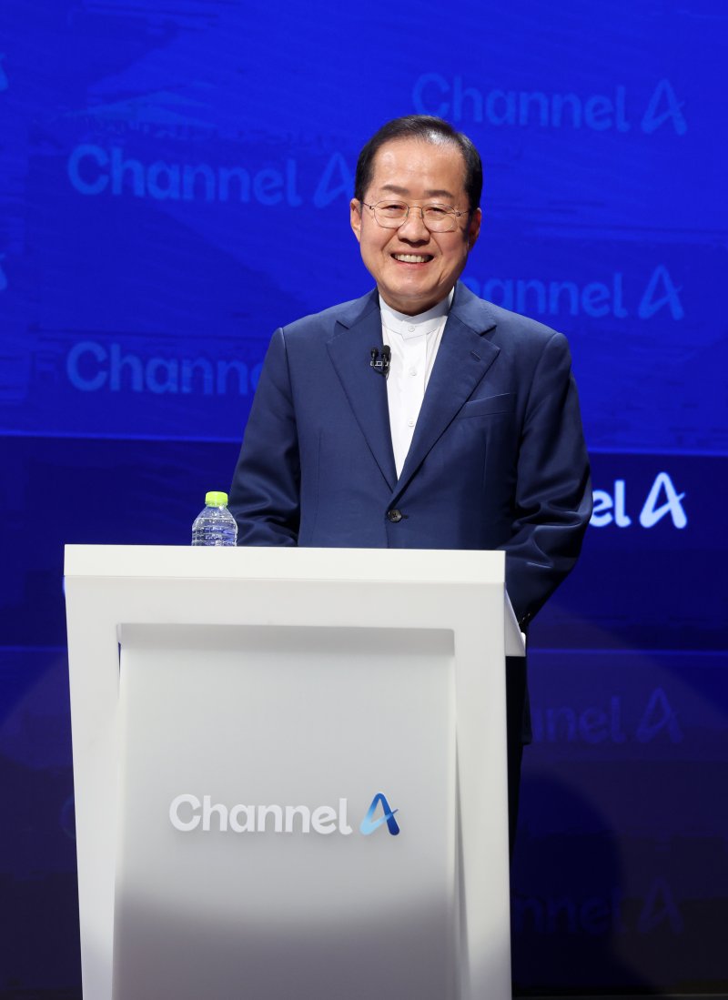 홍준표 "최종후보 되면 한덕수와 원샷경선…이재명 잡을 길 택하겠다"