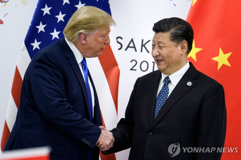 트럼프, 시진핑 (출처=연합뉴스)
