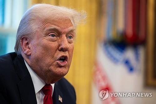 자동차 관세 발표하는 트럼프 대통령 (출처=연합뉴스)