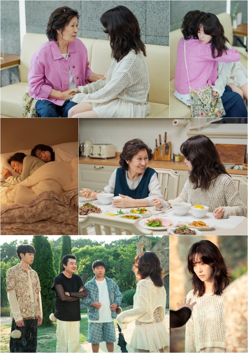 '천국보다 아름다운' 한지민, 정체 밝혀지나…김혜자와 '화기애애'