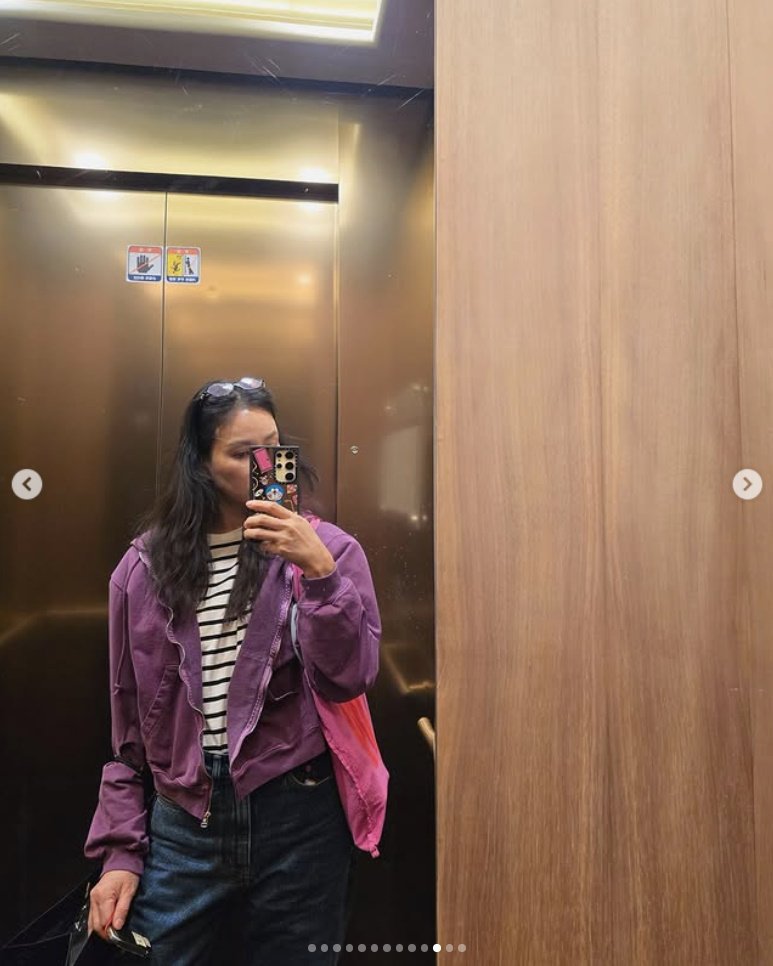 '장동건♥' 고소영, 164억원 펜트하우스 '엘베'서 화려한 OOTD 열전