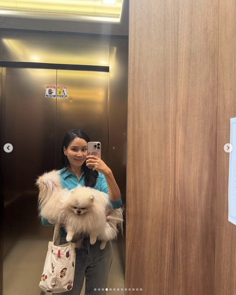 '장동건♥' 고소영, 164억원 펜트하우스 '엘베'서 화려한 OOTD 열전