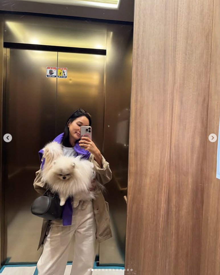 '장동건♥' 고소영, 164억원 펜트하우스 '엘베'서 화려한 OOTD 열전