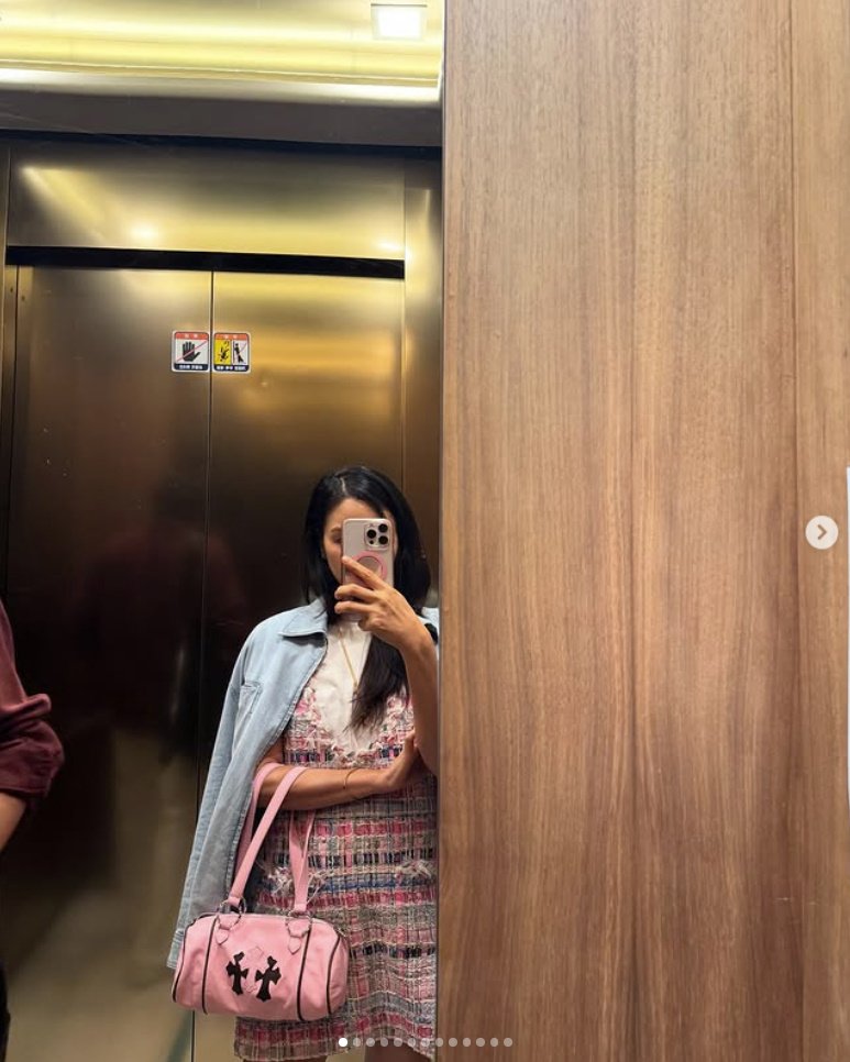 '장동건♥' 고소영, 164억원 펜트하우스 '엘베'서 화려한 OOTD 열전