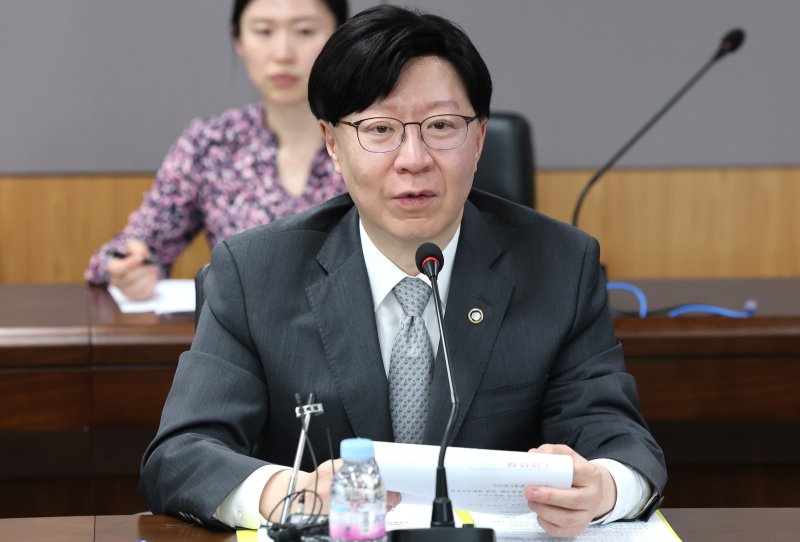 김소영 금융위원회 부위원장이 25일 서울 종로구 정부서울청사에서 열린 2025년 제1차 금융교육협의회에서 발언을 하고 있다. 2025.4.25/뉴스1 ⓒ News1 임세영 기자