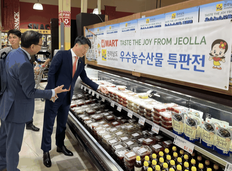 전남 농수산식품 글로벌 시장서 인기몰이...김·신선 농산물·음료 수출 증대 견인