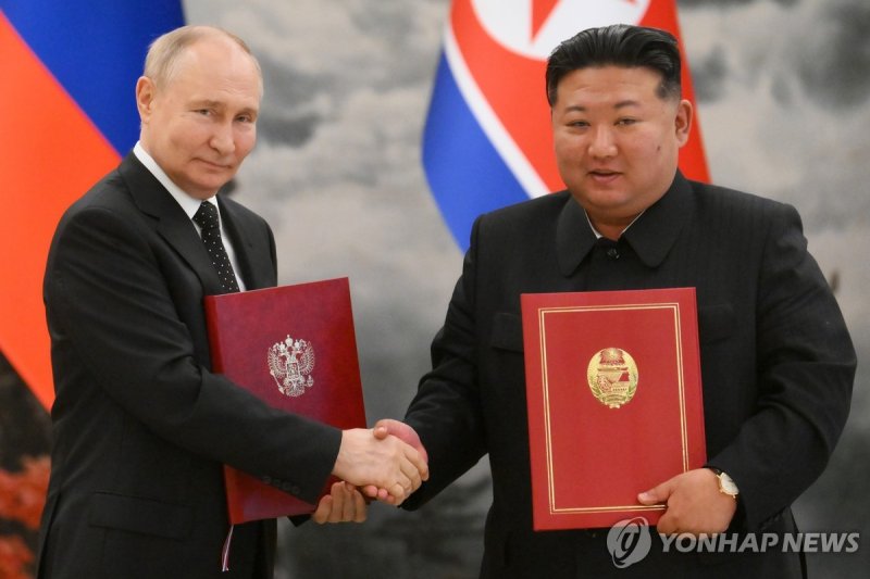 푸틴 "파병 북한군, 영웅적 행위…김정은 동지에 진심 감사"(종합)