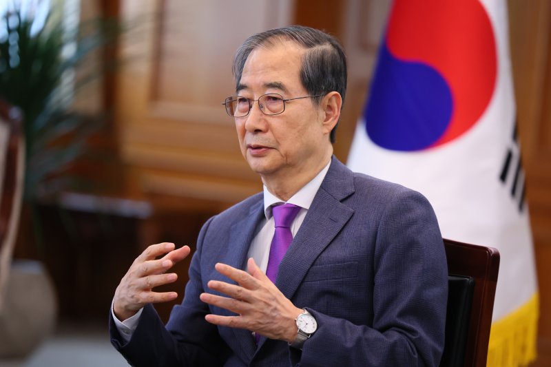 한덕수 대통령 권한대행 국무총리. (총리실 제공. 재판매 및 DB 금지) 2025.4.28/뉴스1