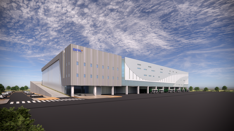 부산항만공사, 부산항 신항 배후단지에 스마트 공동물류센터 착공