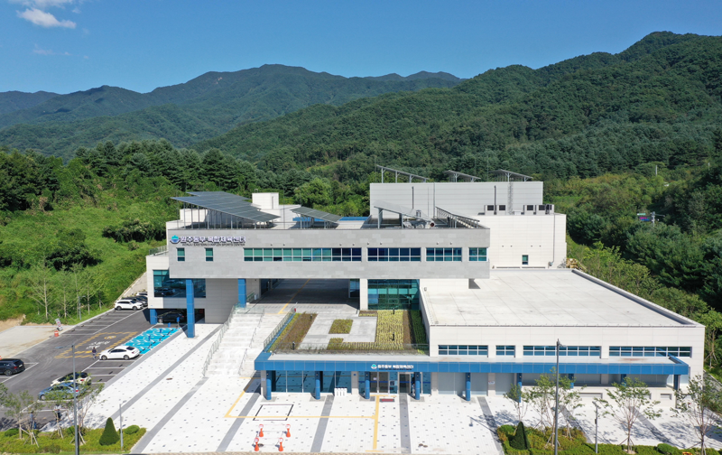 원주동부 복합체육센터 전경. 원주시 제공